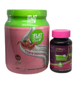 Combo Strawberry Shake & Curve Enhancer Capsules
